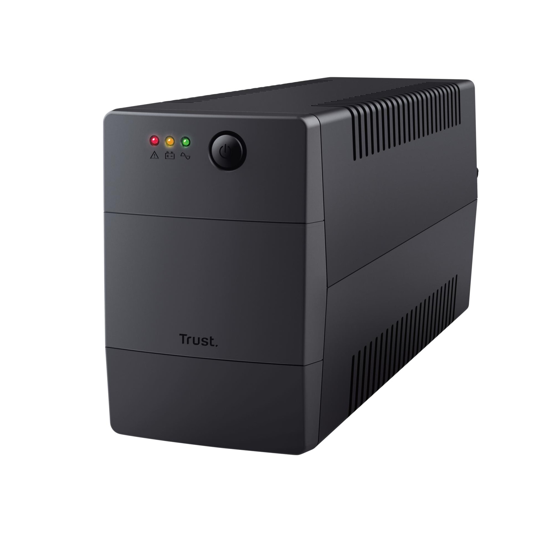 TRUST Paxxon 800VA UPS — 480W backup power, best price