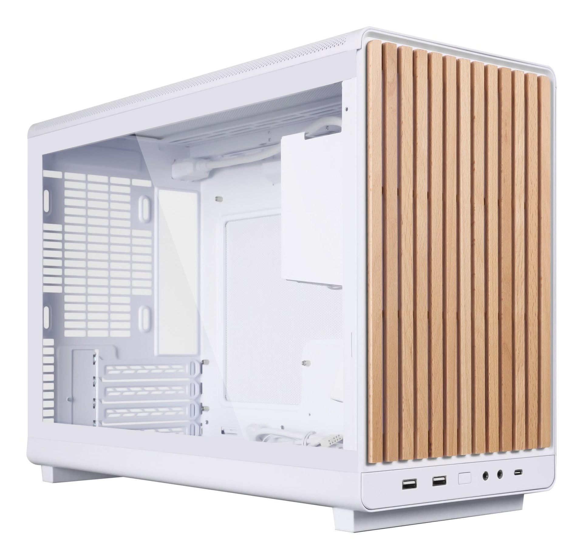 Lian Li A3 mATX/ITX стеклянный корпус белый по выгодной цене