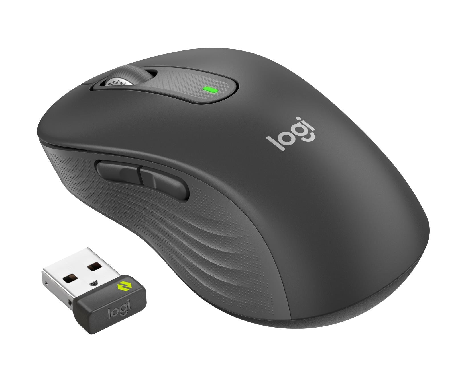 Logitech M650 Graphite Wireless Mouse – 4000 DPI Optical