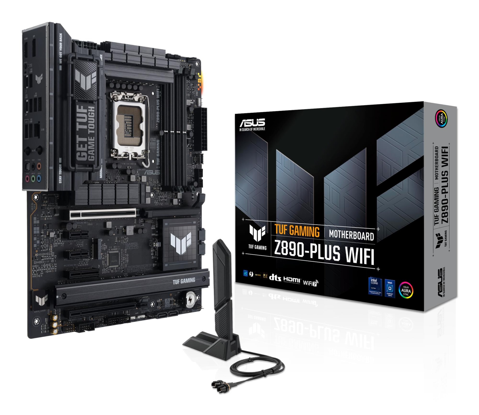 ASUS TUF Gaming Z890-Plus WiFi ATX emaplaat odava hinnaga