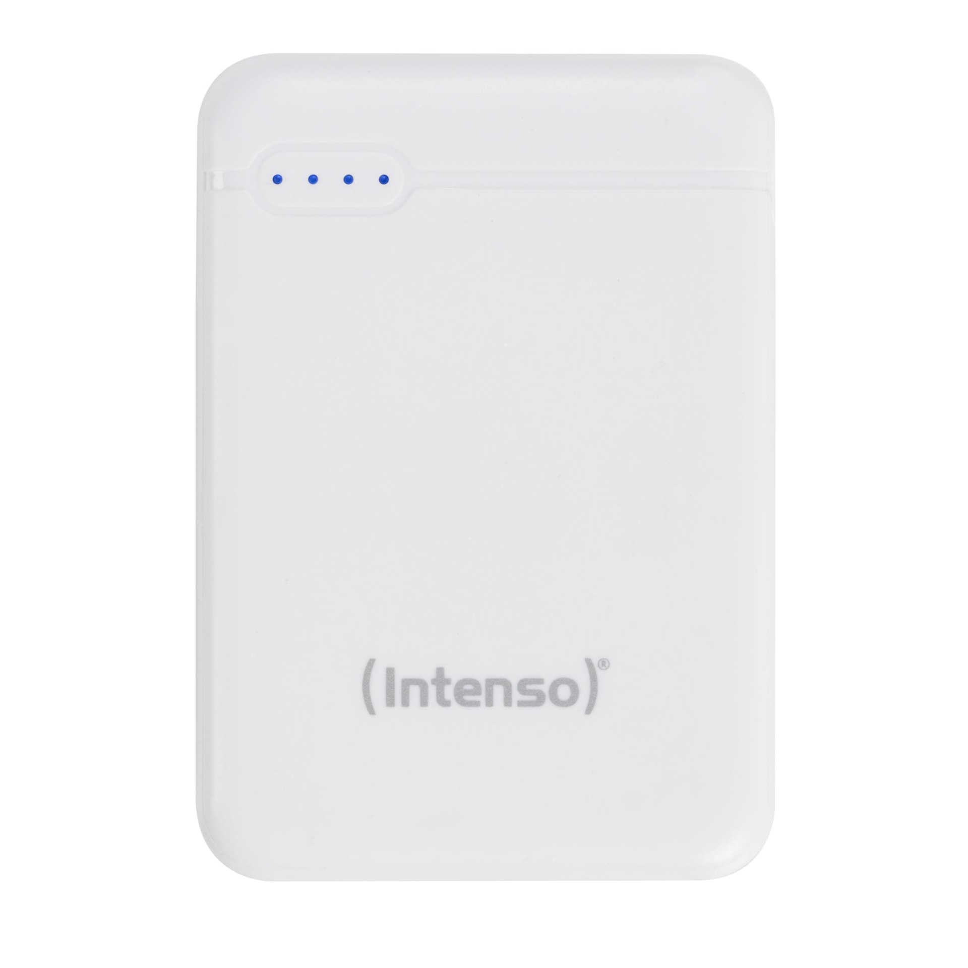 INTENSO XS5000 5000mAh Power Bank White – Compact Portable Charger
