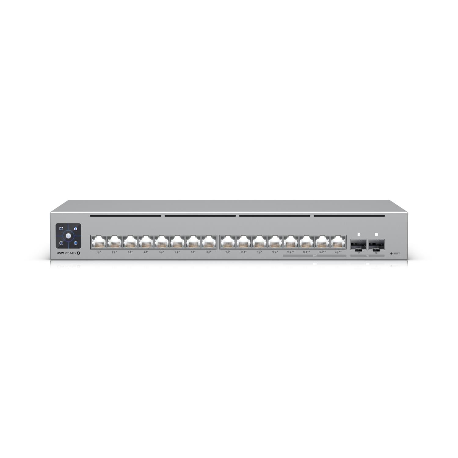Ubiquiti USW-PRO-MAX-16-POE управляемый коммутатор 16 портов