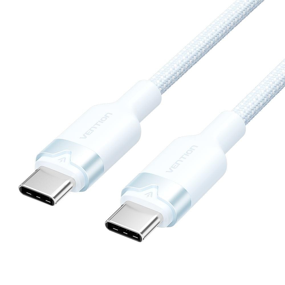 USB-C – USB-C kaabel Vention TRDSF, 60 W, 1 m, sinine