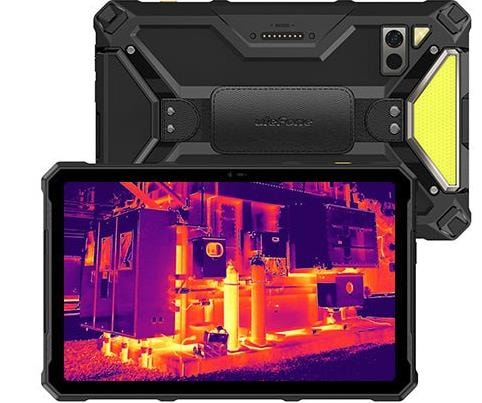 ULEFONE Armor Pad 4 Ultra 10" must 256GB - soodne tahvelarvuti