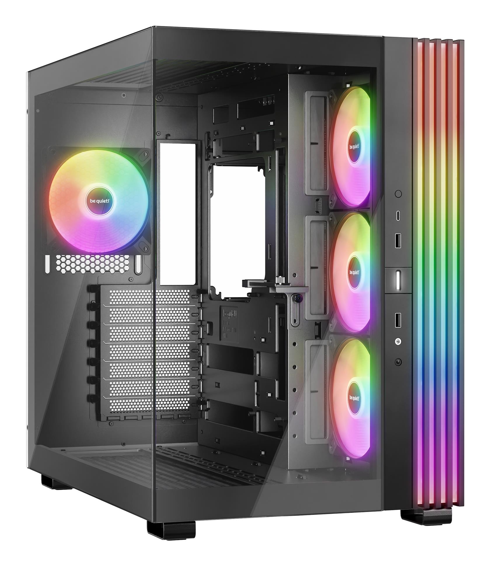 BE QUIET Light Base 600 LX Midi Tower PC Case, Black