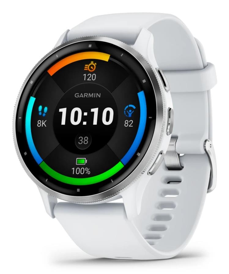 Garmin Venu 3 Silver White Smartwatch Great Deal