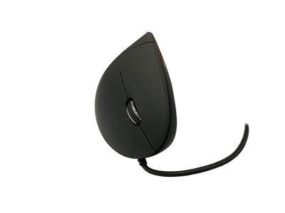 MediaRange Ergonomic 6-Button Optical Mouse USB Black MROS230