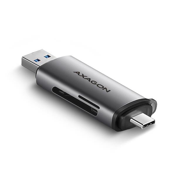 AXAGON CRE-SAC USB-C картридер для SD/MicroSD купить недорого