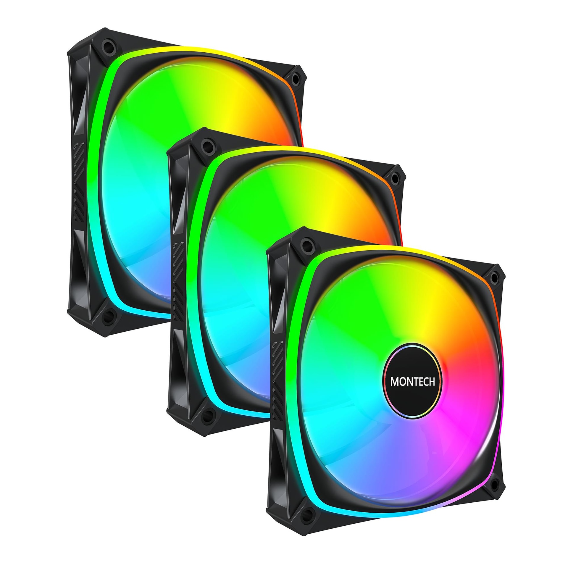 MONTECH RX120 PRO Black 120mm Case Fan – Best Price