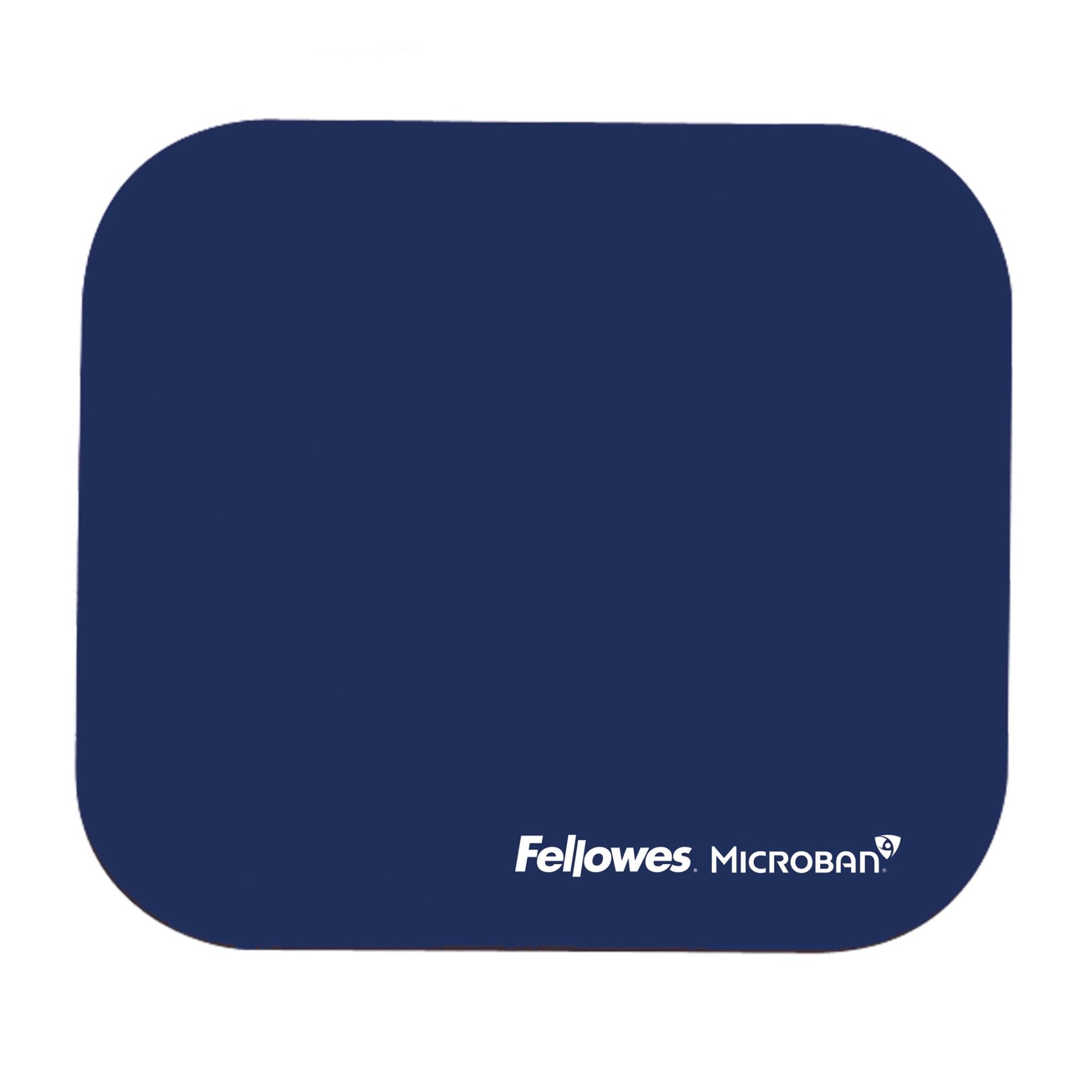 Fellowes Microban antibacterial mouse pad, 226 × 192 mm, blue