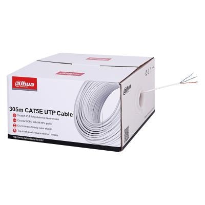 DAHUA CAT 5e UTP 305m valge võrgukaabel soodne hind