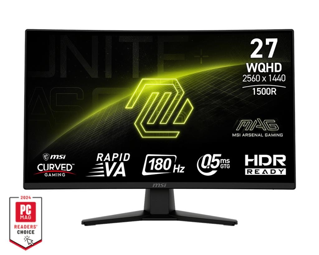 MSI MAG274CQF 27" 2560x1440 kõver monitor soodne hind