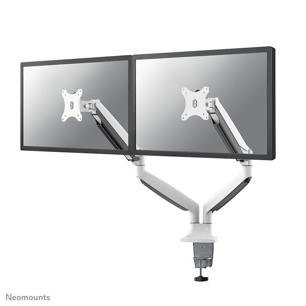 NEOMOUNTS NM-D750DWHITE kahe monitoriga kinnitus – soodne lahendus