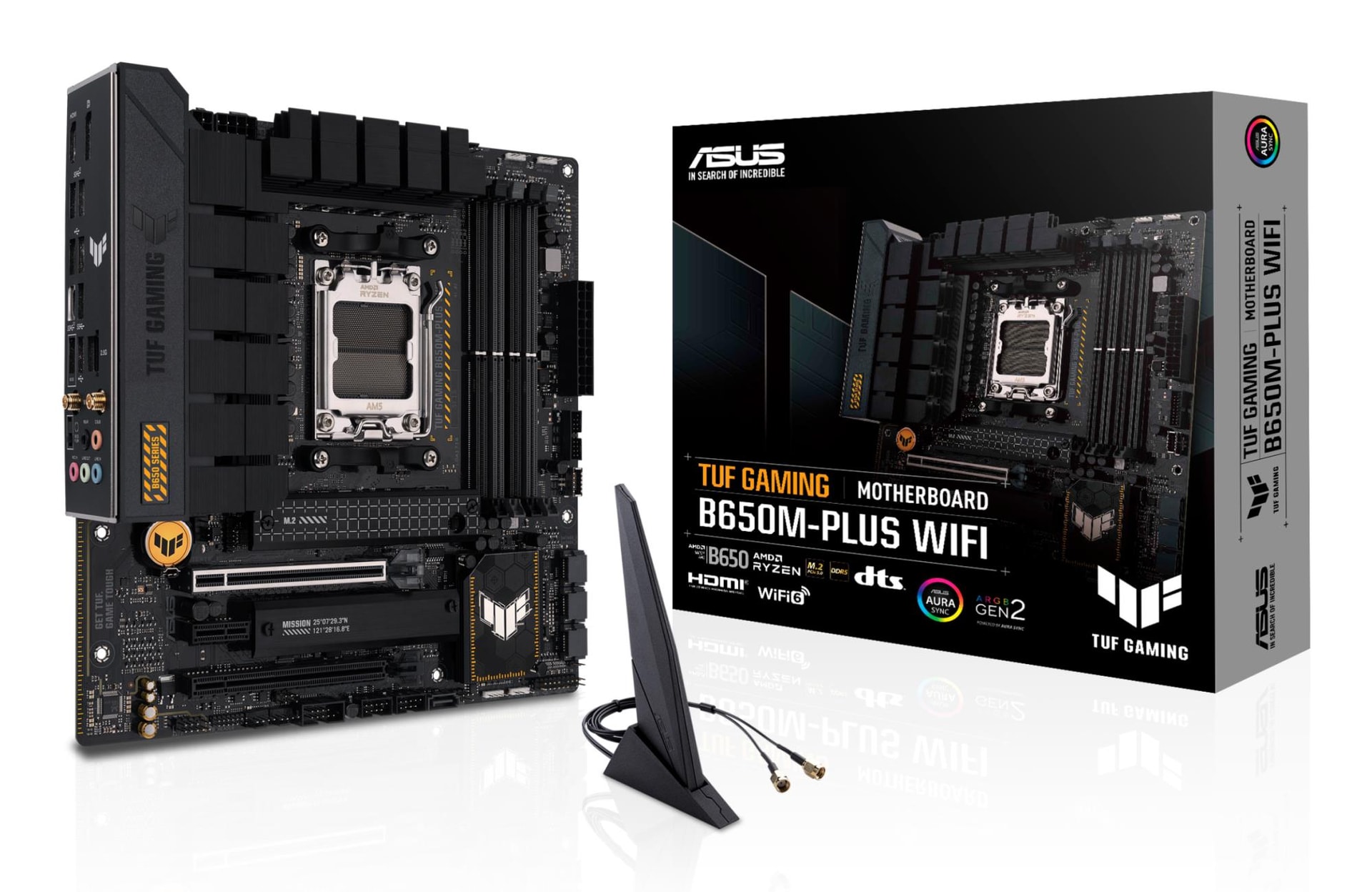 ASUS TUF GAMING B650M-PLUS WiFi Socket AM5 по низкой цене