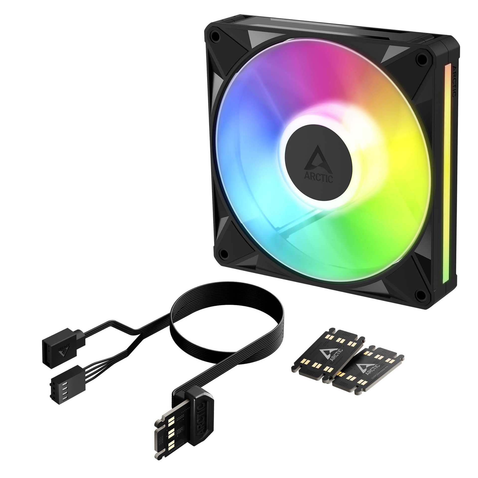 Корпусный вентилятор ARCTIC BioniX P14 A-RGB, 140 мм, чёрный