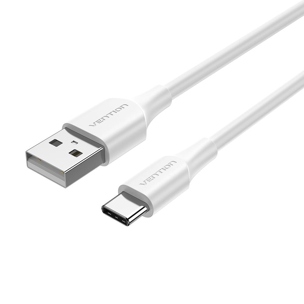 VENTION USB-C to USB 2.0 Cable 1 m, White, Fast Charging