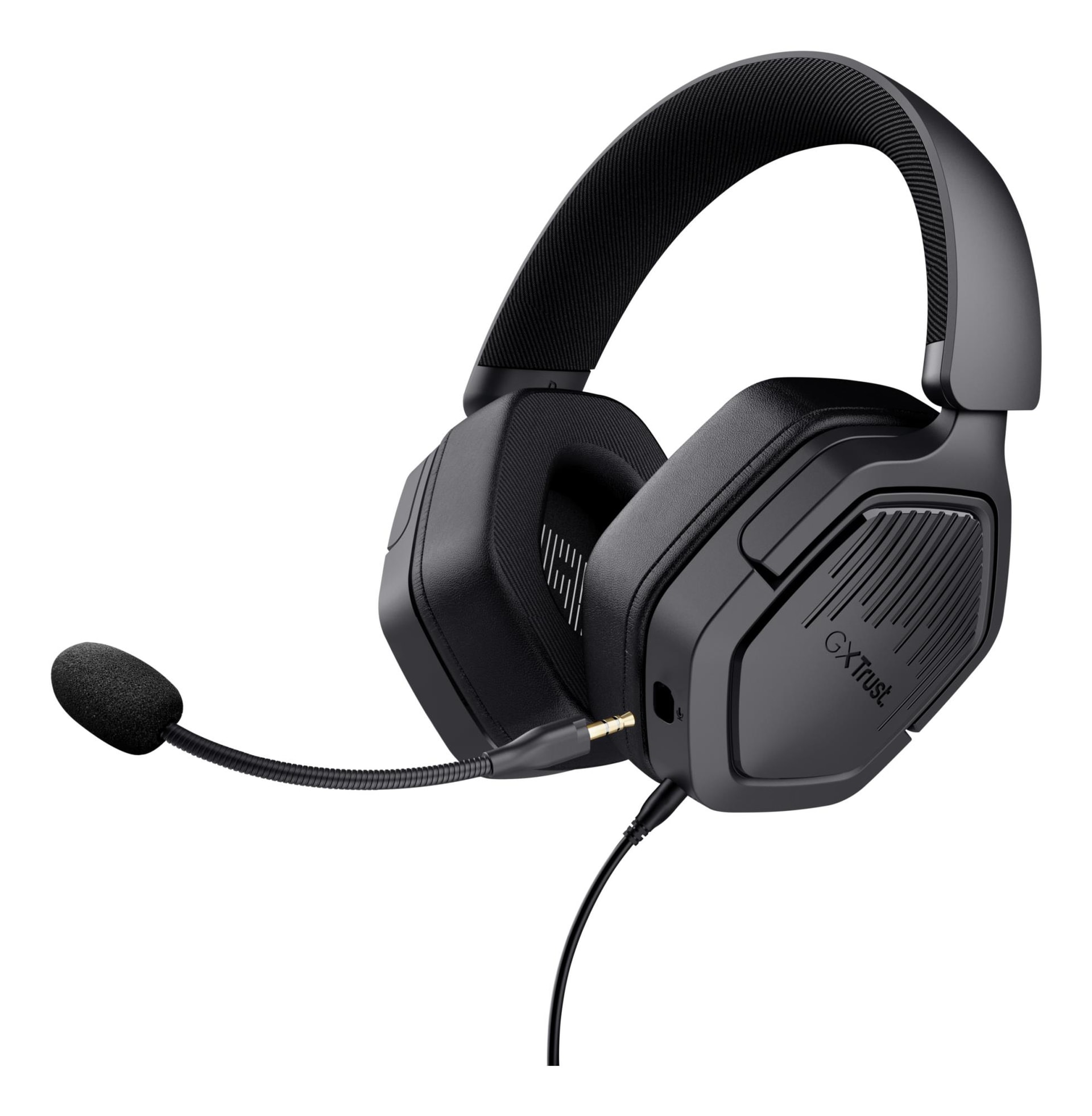 TRUST GXT492 CARUS must juhtmega headset – odavalt