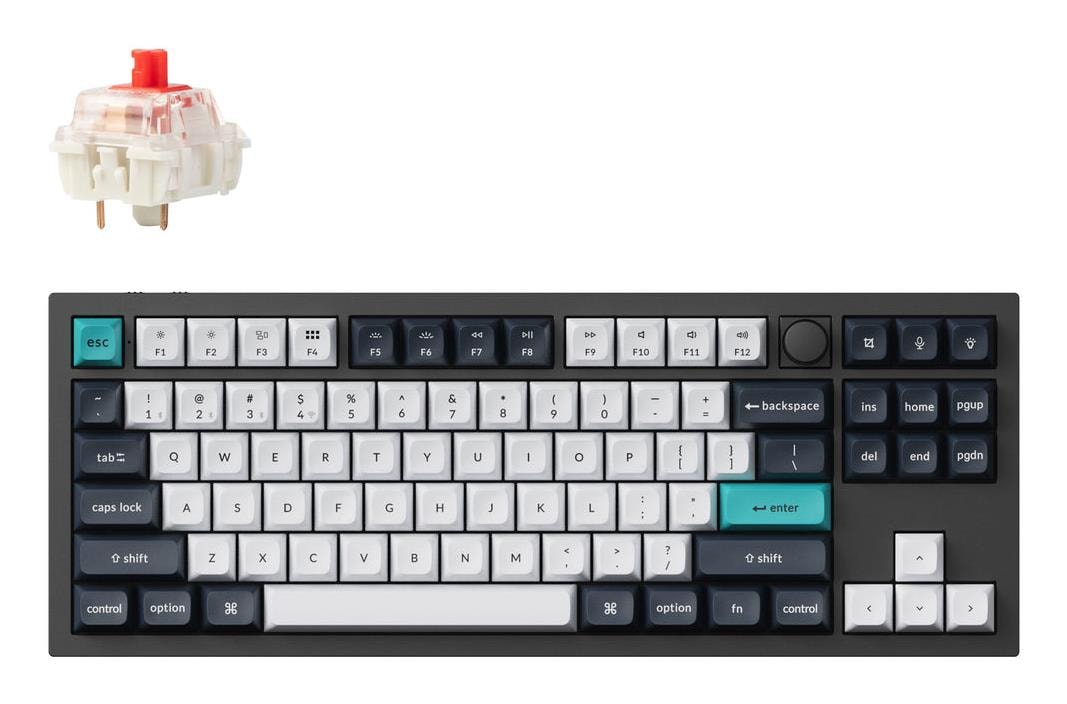 Keychron Q3 Max RGB mehaaniline klaviatuur, odav juhtmega ja juhtmeta