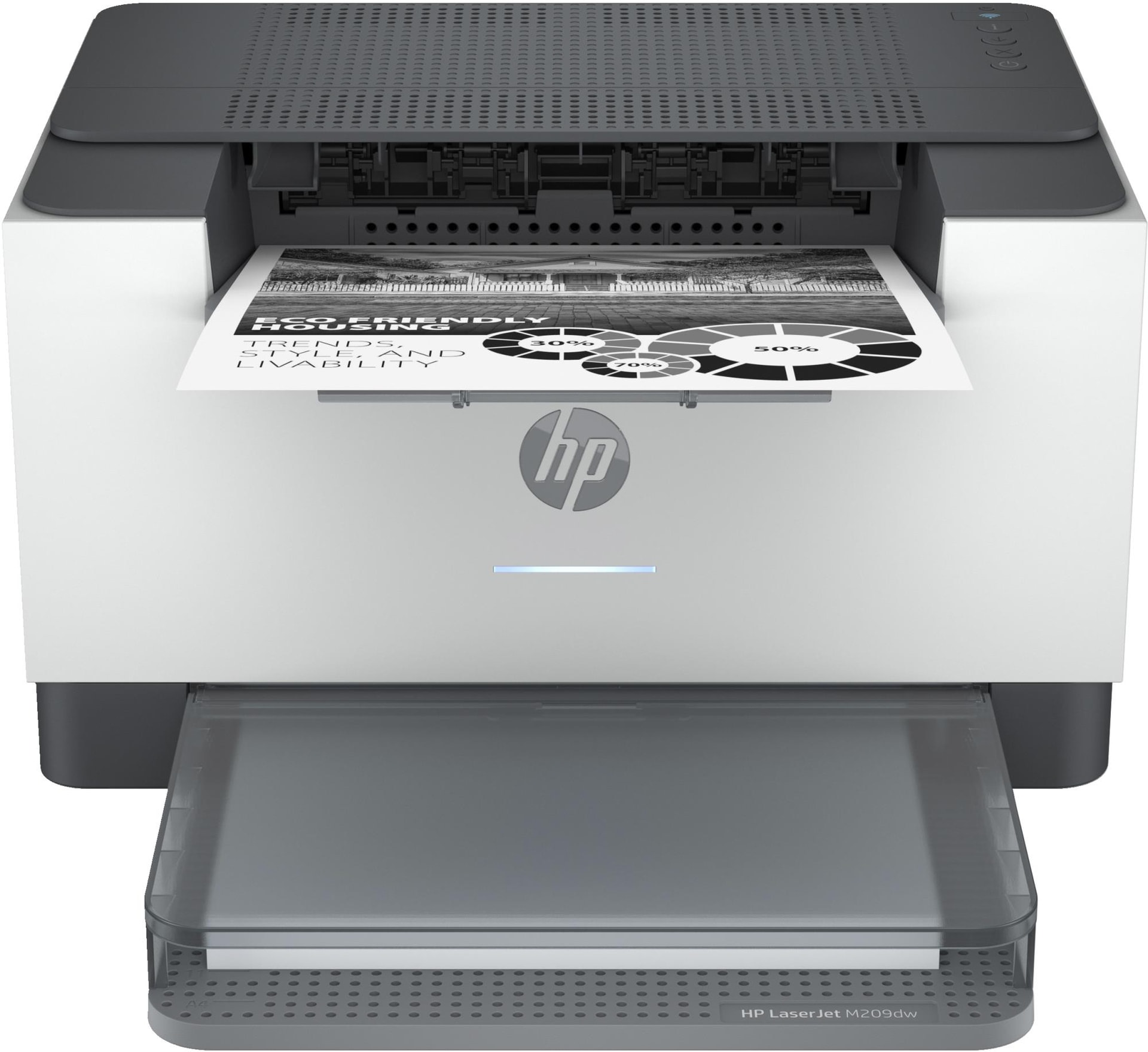 HP LaserJet Pro M209dw laserprinter, mustvalge, A4, Wi-Fi