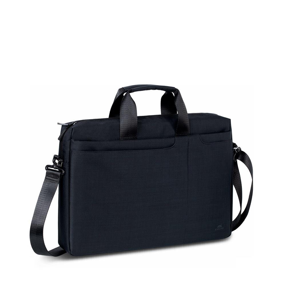 RIVACASE Biscayne 15.6" messenger kott must – soodne