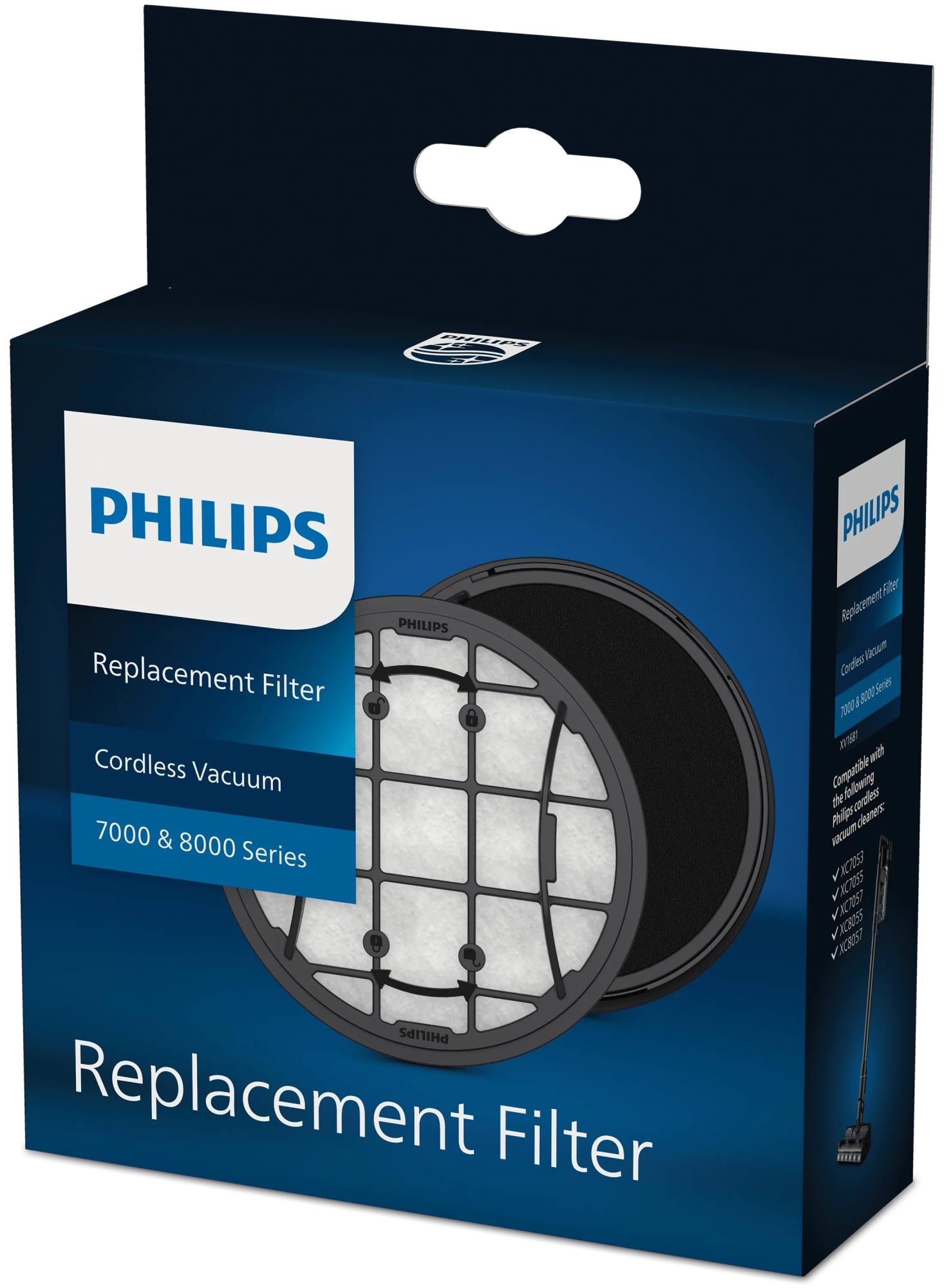 Tolmuimeja filter Philips XV1681/01, XC6552, XC7053, XC8053 jt