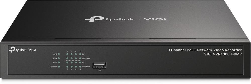 TP-LINK VIGI NVR1008H 8MP võrgu-salvestaja soodne hind