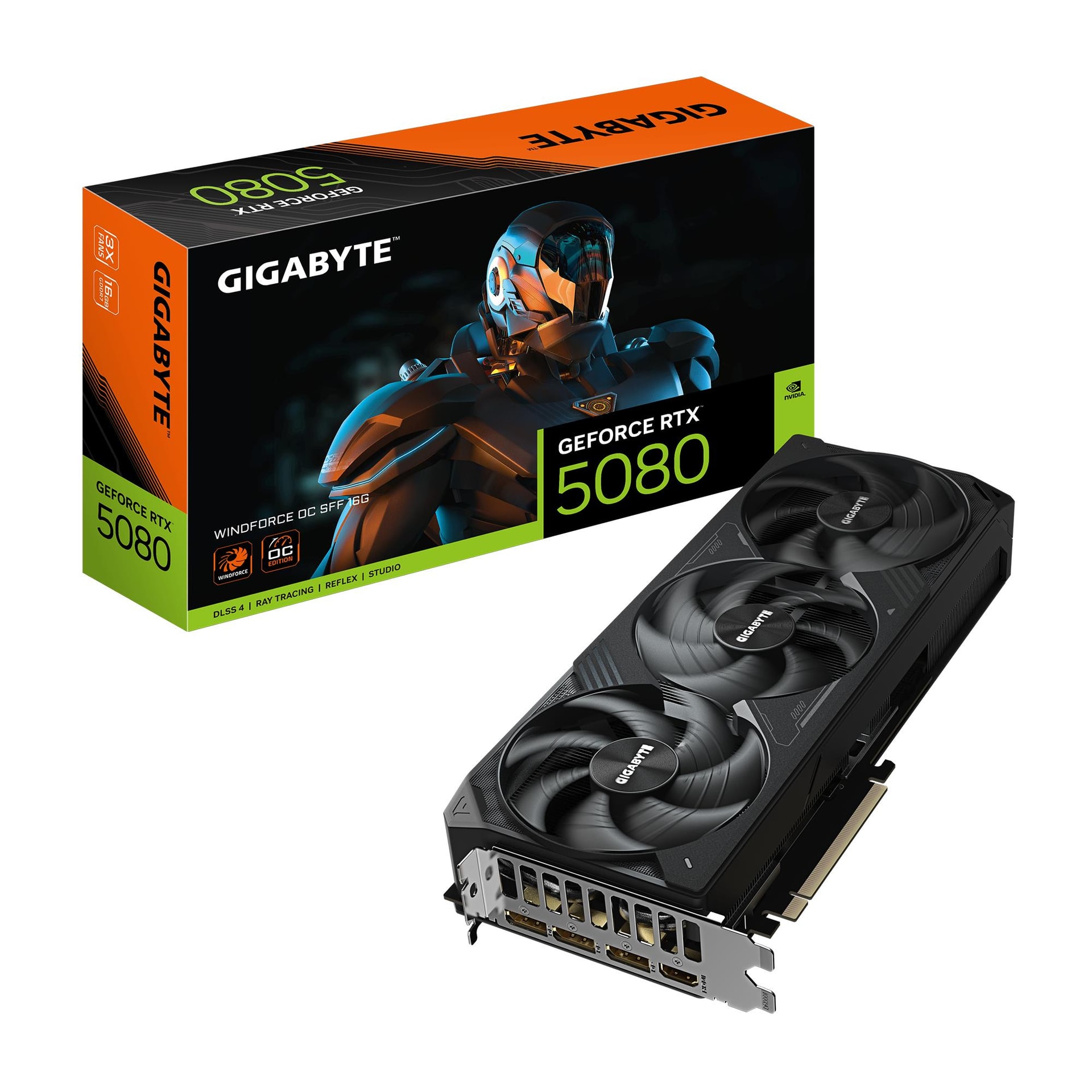 GIGABYTE GeForce RTX 5080 16GB soodne graafika kaart