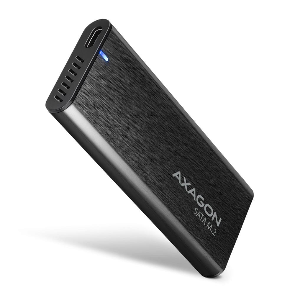 AXAGON EEM2-SBC M.2 SATA SSD karp USB-C, soodne