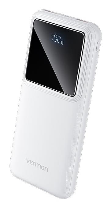 VENTION FHKW0 10000mAh 22.5W USB valge soodne laadija