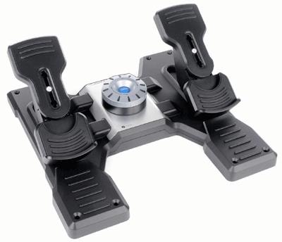Lennusimulaatori pedaalid Logitech G Saitek Pro Flight Rudder, PC