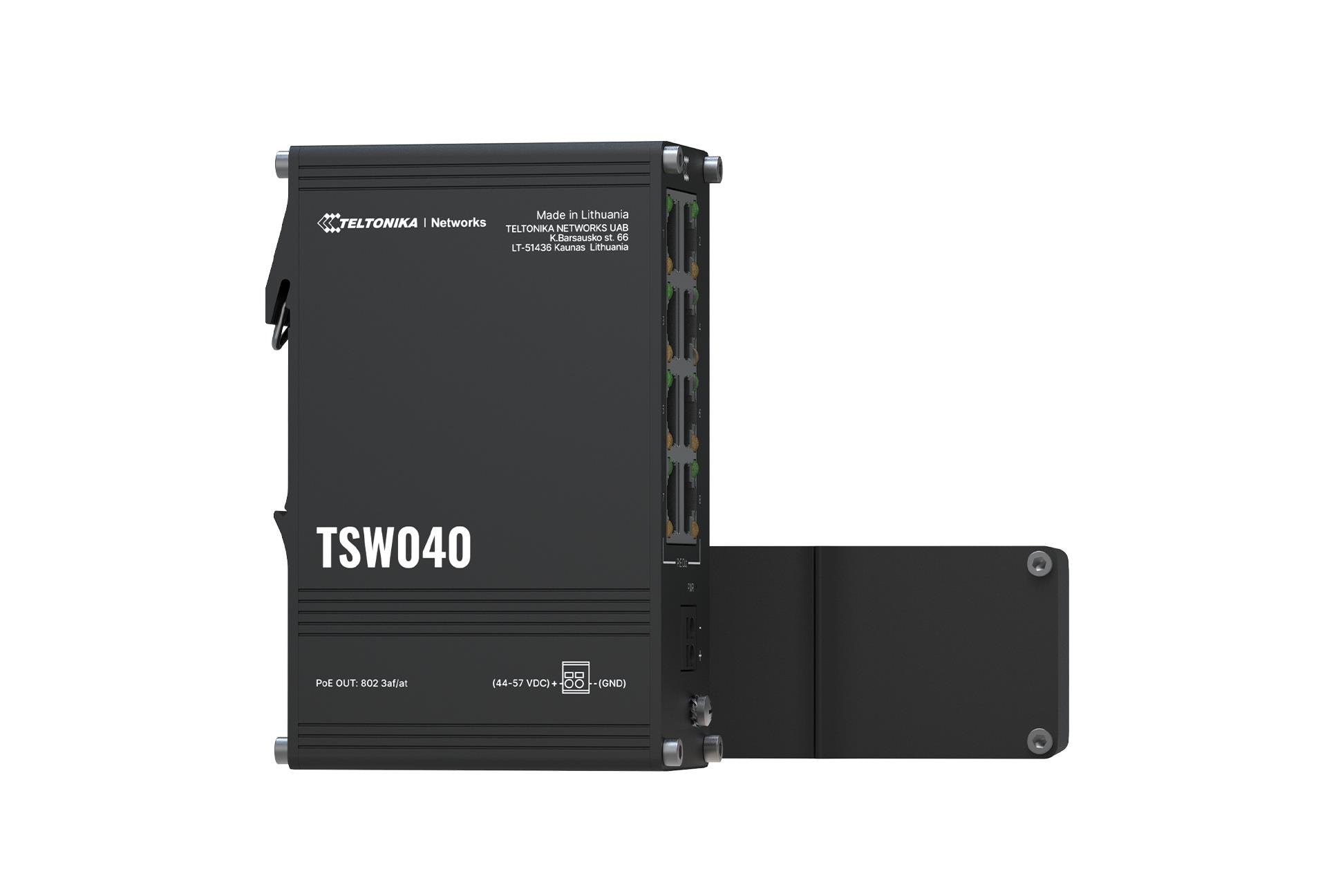Teltonika TSW040 8-Port PoE+ Switch Fast Ethernet