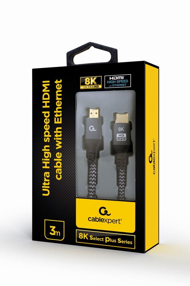 HDMI-kaabel Gembird Select Plus CCB-HDMI8K-3M, HDMI 2.1, 8K, 3 m