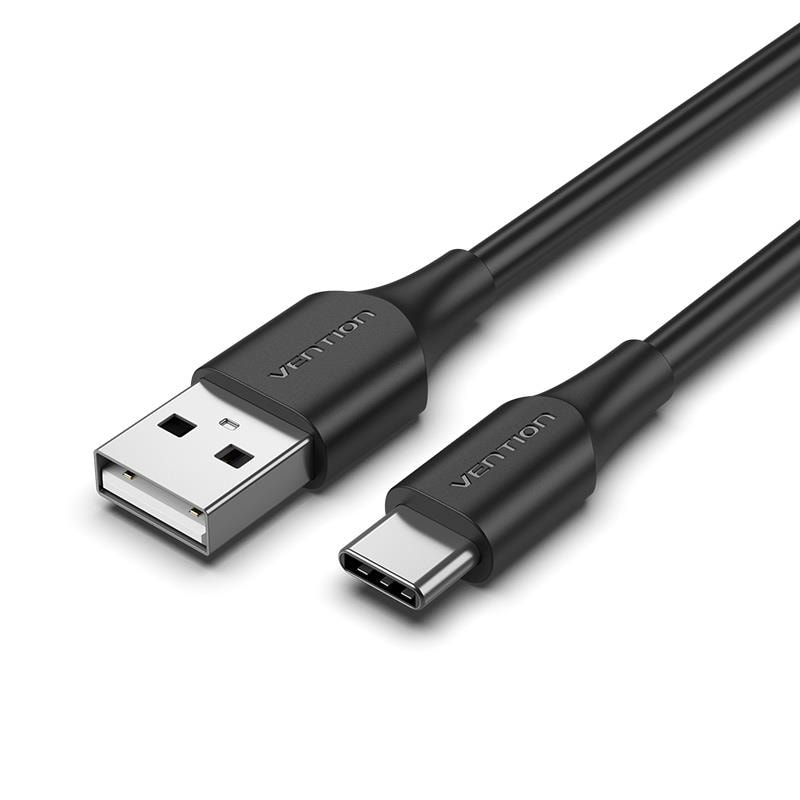 VENTION USB-C to USB-A 2.0 Cable 1.5 m Black, Fast Charging