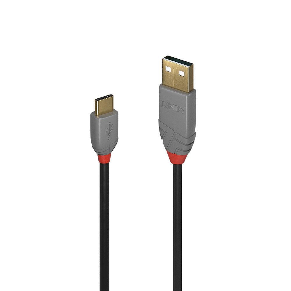 LINDY USB 2.0 Type-C kaabel 3m must – soodne ühendus