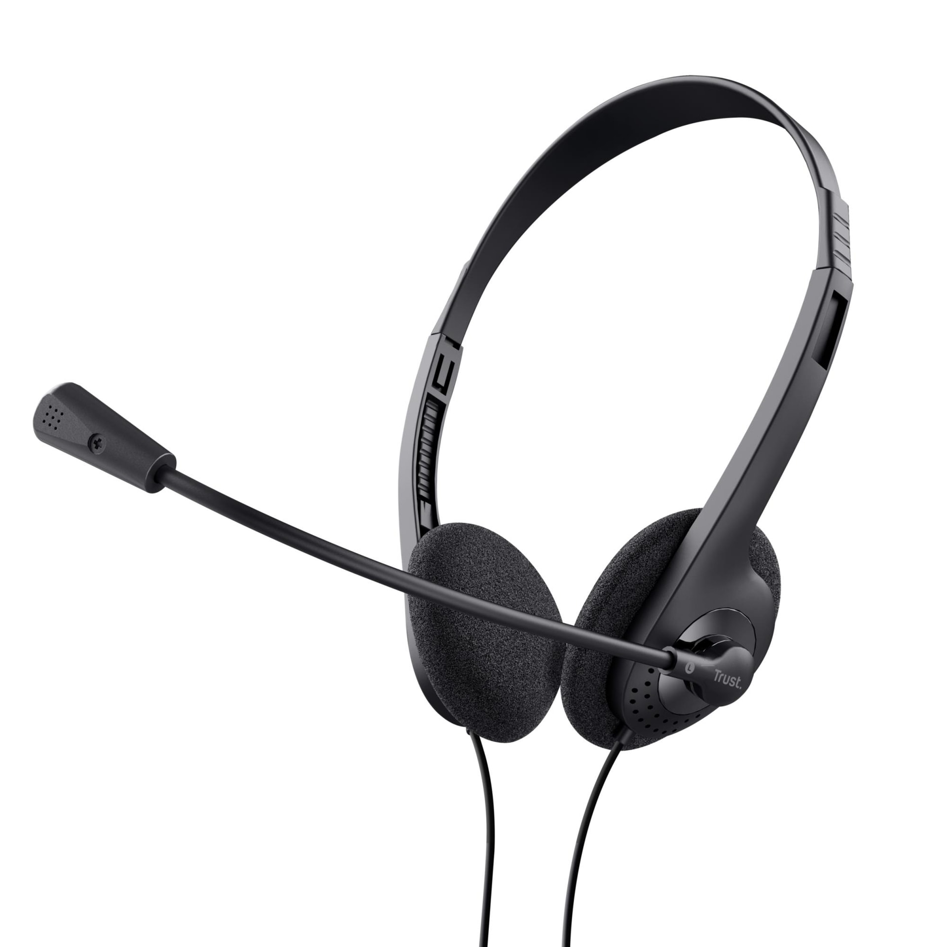 Trust Primo Chat 21665 juhtmega kõrvaklapid mikrofoniga, must