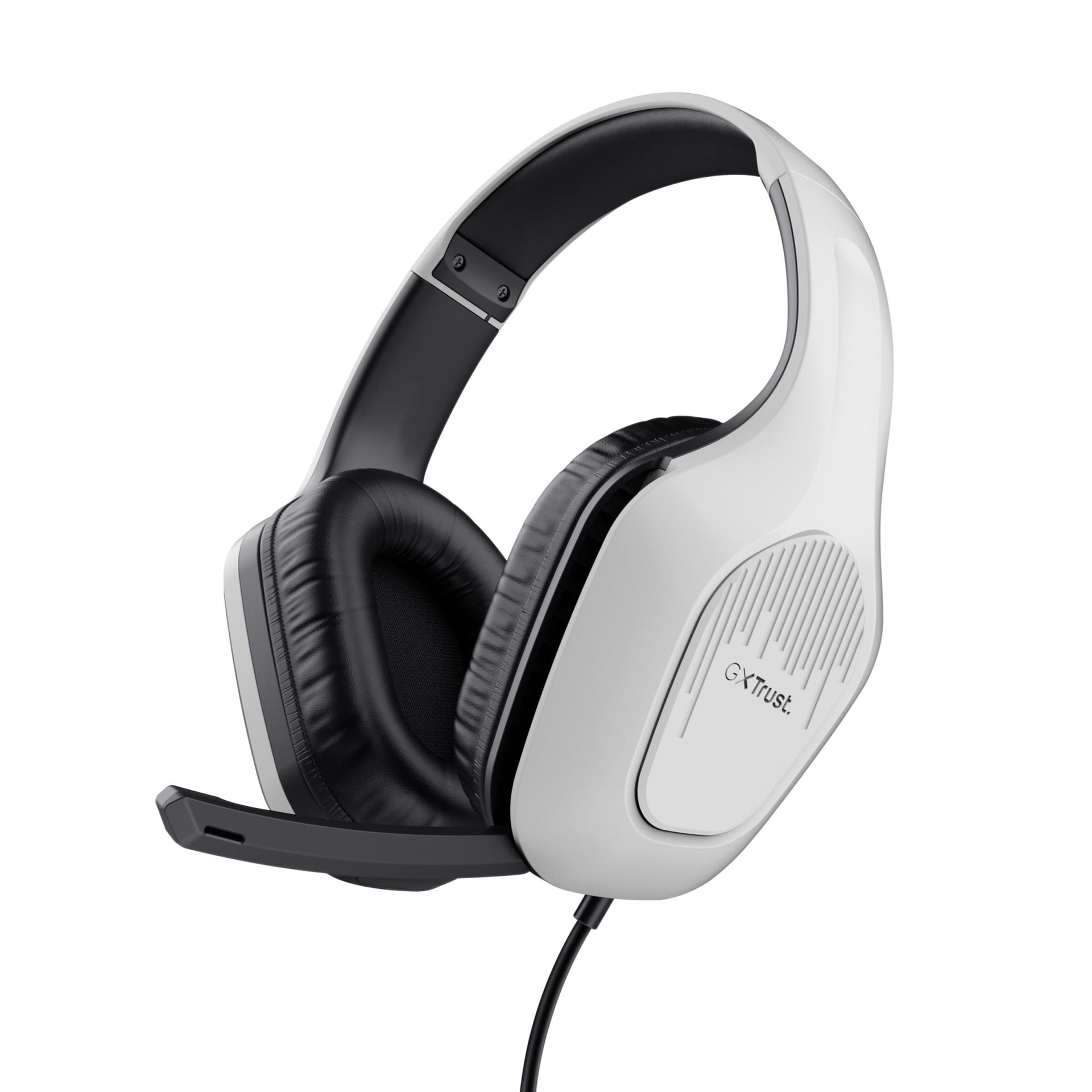 TRUST GXT415W Zirox valge peavõrk – soodne juhtmega headset