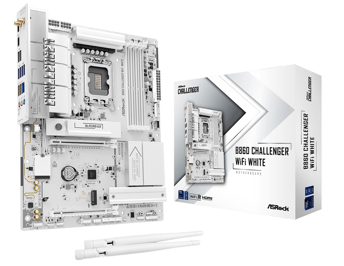 ASROCK B860 Challenger WiFi ATX Intel Motherboard Best Price