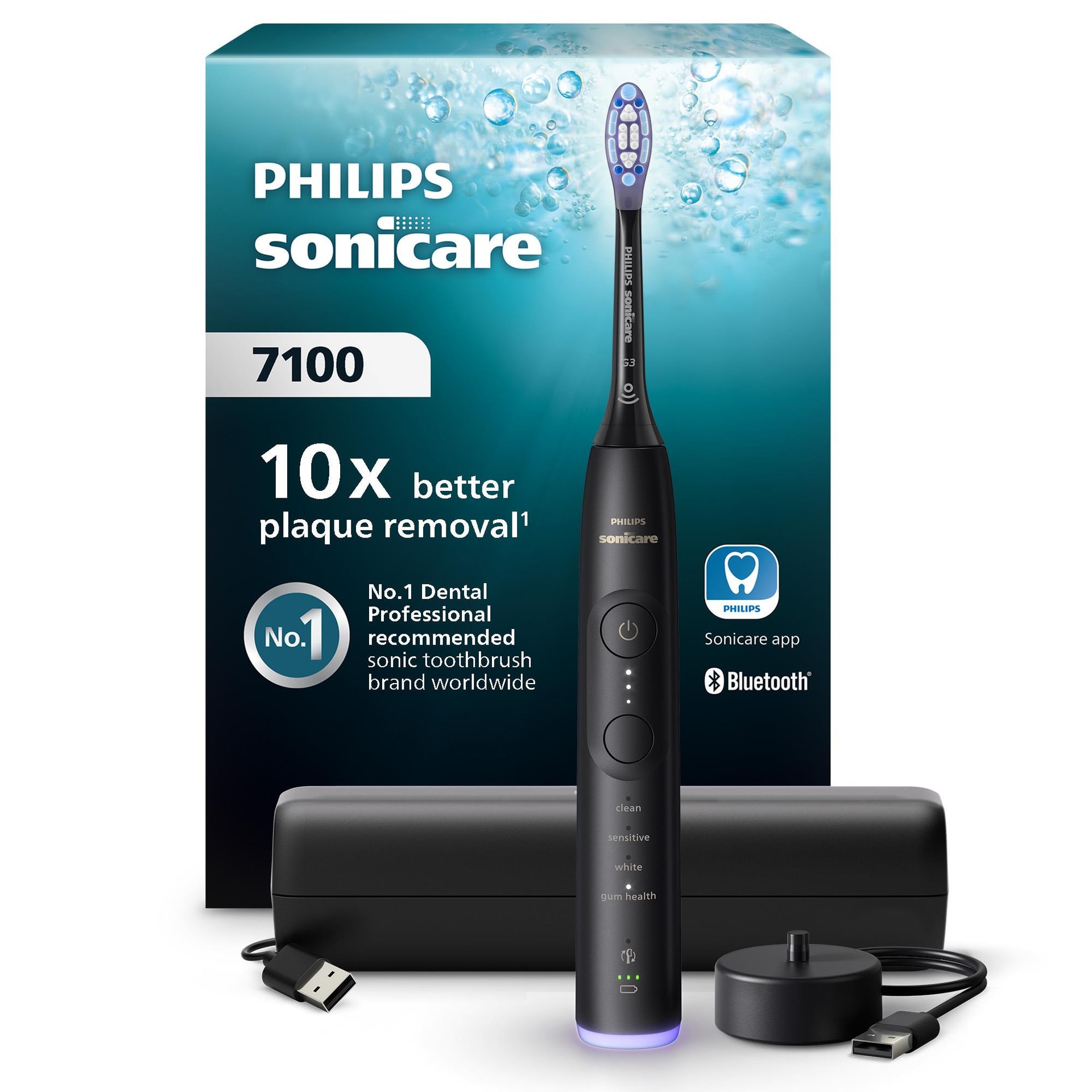 Philips Sonicare Series 7100 Electric Toothbrush Black – Best Price