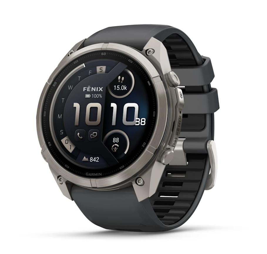 Nutikell Garmin Fenix 9 Pro, 51 mm, titaan, grafiithall