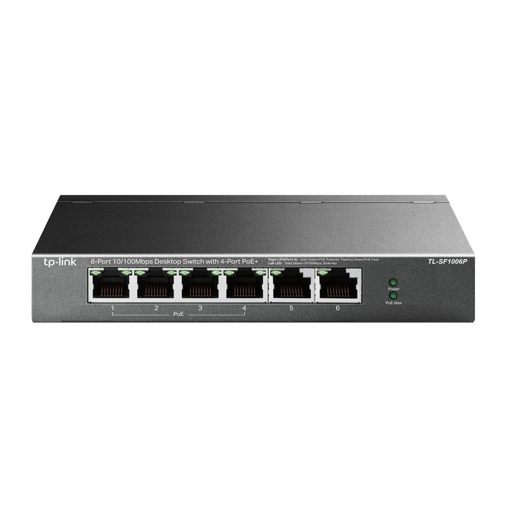 TP-LINK TL-SF1006P коммутатор 6 портов PoE