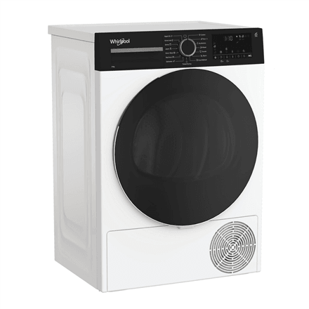 Whirlpool Dryer Machine | WPS D8 WBS EE | Energy efficiency class D | Front loading | 8 kg | Heat pump | Digital | Depth 55 cm | White