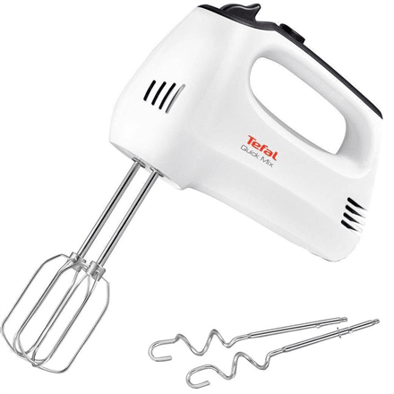 TEFAL Hand mixer | HT3101 QuickMix | Hand Mixer | 300 W | Number of speeds 5 | Turbo mode | White