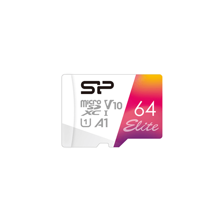 Silicon Power Elite microSDHC mälukaart 64 GB, klass 10, UHS-I