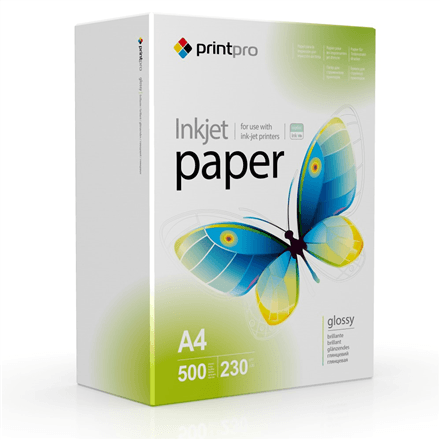 ColorWay PrintPro high-gloss photo paper, 230 g/m², A4, 500 sheets