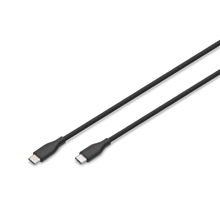 USB-кабель Digitus AK-300341-005-S, силиконовый, USB-C – USB-C, 0,5 м