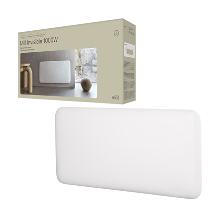 Mill IB1000DN Invisible Panel Heater 1000 W, White, IPX4