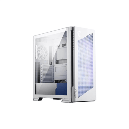 MSI | PC Case | MPG VELOX 300R AIRFLOW PZ WHITE | Mid-Tower | White