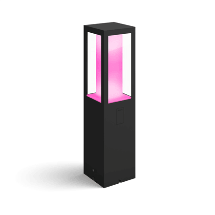 Philips Hue WCA Impress Outdoor Pedestal Lantern 24V | 8 W | 2000-6500 Hue White Colour Ambiance
