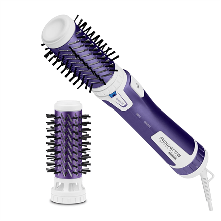 Rowenta CF9530 Brush Active Volume&Shine Hot Air Brush, Violet, 1000 W
