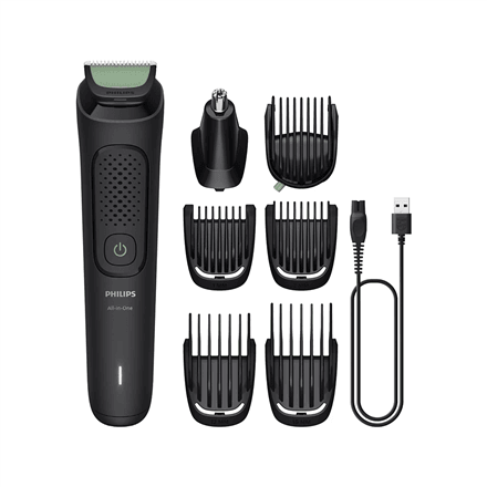 Philips Trimmer | MG3930/15 Series 3000 All-in-One | Cordless | Number of length steps 10 | Black